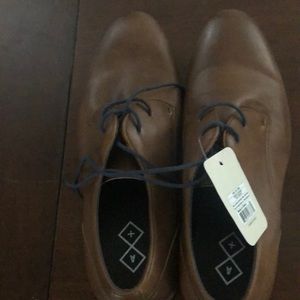 Brown dress shoes